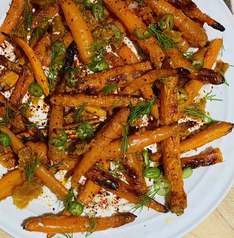Cooking with Nomadica — Hot + Tangy Carrots