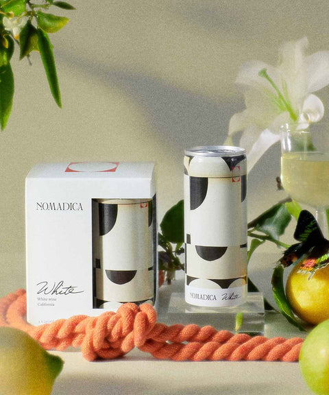 White, 4 cans x 250mL ea = 1.3 bottles