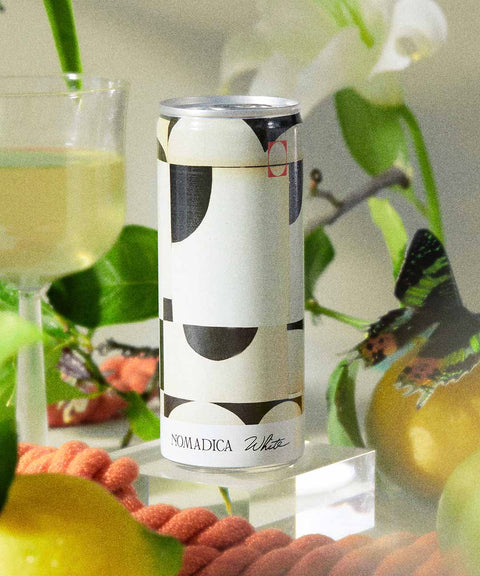 White, 4 cans x 250mL ea = 1.3 bottles