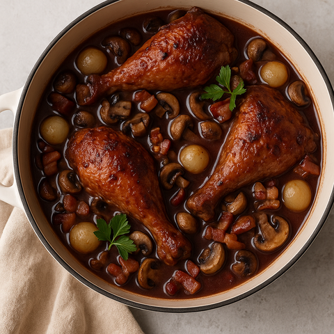 Sip while you cook - the only way to make dinner