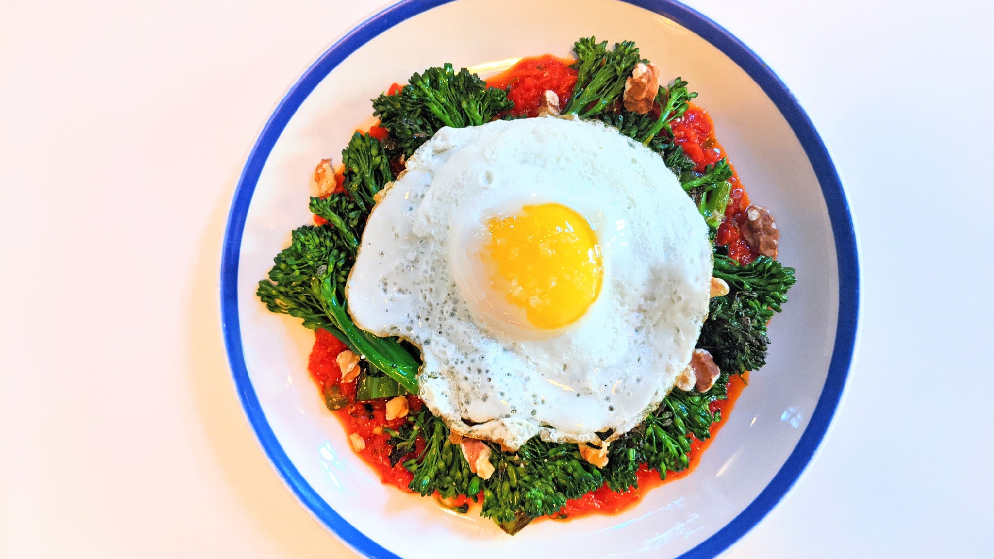 <i>Pairing Recipe</i> — Chef Harry Cho's Sauteed Broccolini with Roasted Red Pepper Sauce